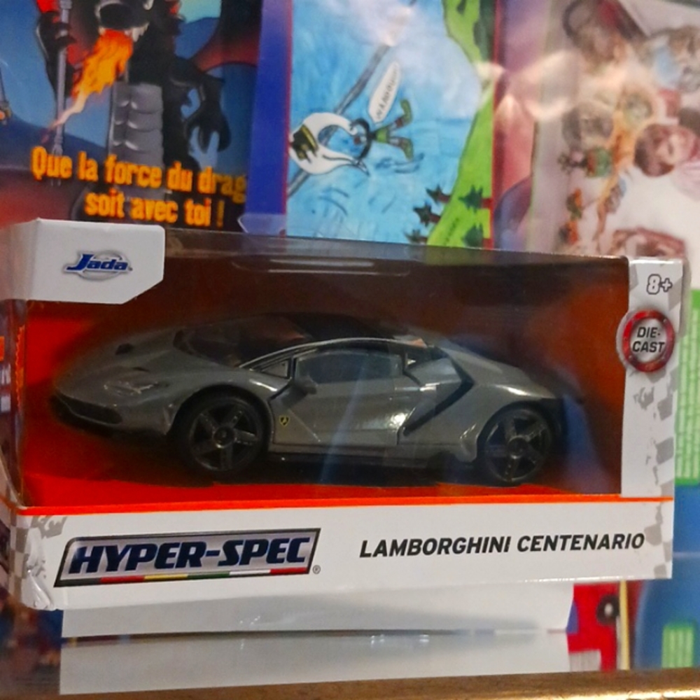 Hyper-Spec Lamborghini Centenario, 1:32, Grey.